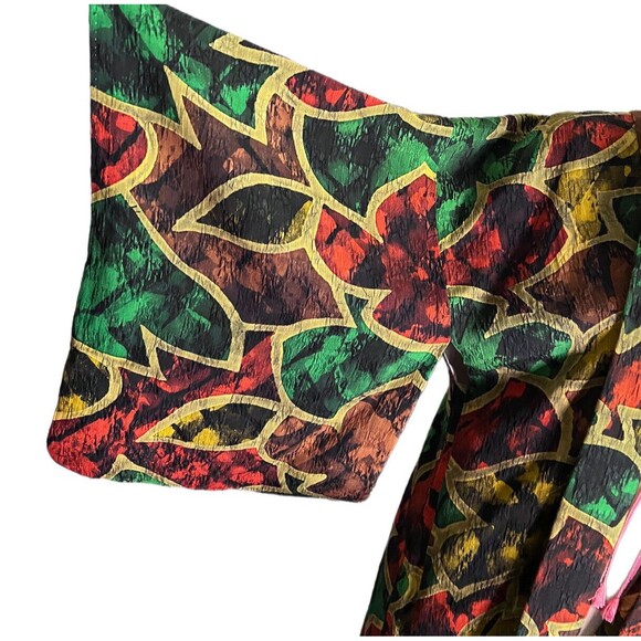 Yasuko Bloom Hauri from Vintage Hand Painted Japanese Kimono Silk JANM - Picture 5 of 11